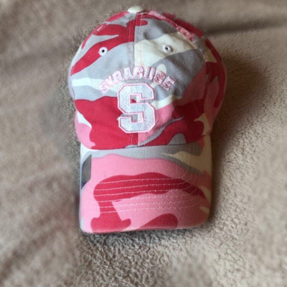Syracuse Pink Camo Dad Hat